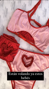 Provenza Set (Rosa/Rojo)